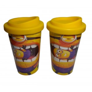 VASO TERMICO DOBLE PARED "MINIONS"