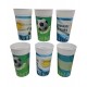 VASO PLASTICO ARGENTINA 17 CM 