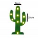  FIGURA CON LUZ A PILA CACTUS 25 CM