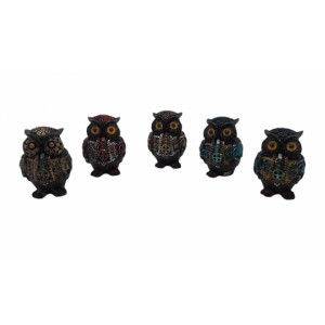 FIGURO BUHO POLYRESINA 5 CM 