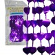  CORTINA CORAZON 1X2 MTS VIOLETA