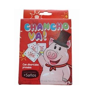 JUEGO DE CARTAS " CHANCHO VA"