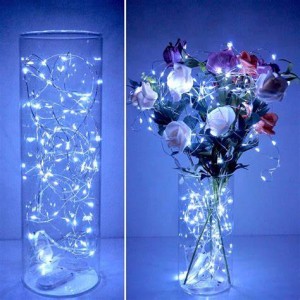 LUZ ALAMBRE LED 3 MTS 30 LUCES BLANCAS FRIAS
