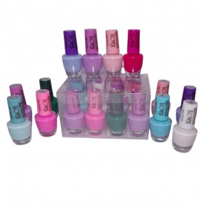 ESMALTE 6 MG X 12 EN CAJA COLORES SURTIDOS