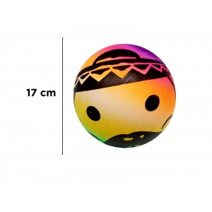 PELOTA  GOMA  FLUOR 9" -ZZ-1128