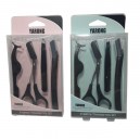 KIT DE PINZAS PARA CEJAS 4 PZAS