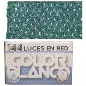 RED X 144 LUCES LED BLANCAS FRIAS