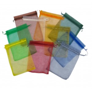 BOLSA ORGANZA 13X18 CMSURTIDA COLOR X10U