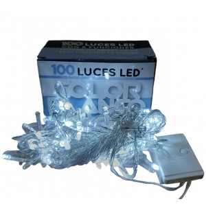 LUZ LED BLANCA FRIA X 100
