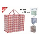  BOLSA DE COMPRA 55 CM CON CIERRE