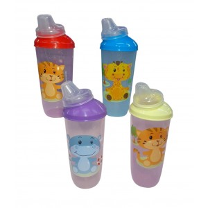 VASO ALTO 350CC TAPA CON TETINA INFANTIL