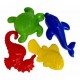 SET DE MOLDES ARENEROS X 4U EN RED
