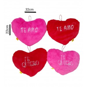 CORAZON PELUCHE 32 CM TE AMO-TE QUIERO