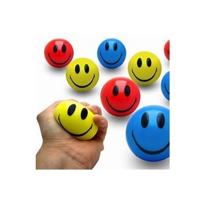 PELOTA  CARITAS 6 CM ANTI ESTRESS