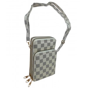 BANDOLERA PORTACELULAR 3 CIERRES