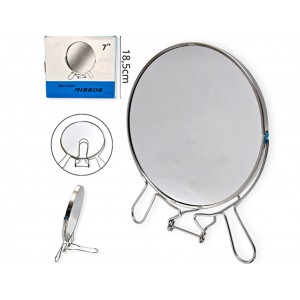 ESPEJO DOBLE FAZ 7" (|18CM) CON AUMENTO