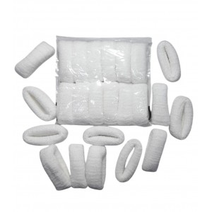 COLITAS TOALLAS GRANDES  X12 BLANCAS