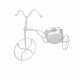 TRICICLO METAL PORTA VELA-PORTA MACETA 33CM