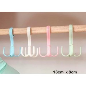 PERCHA 4 GANCHOS PARA BARRAL