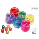 VELA GEL 3 CM X 6 CM EN CAJA TRANSPARENTE