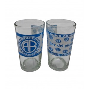 VASO DE VIDRIO NILDA BELGRANO DE CORDOBA
