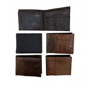 BILLETERA DE CUERO PARA HOMBRE
