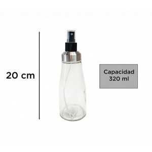 ACEITERO-VINAGRERO VIDRIO SPRAY 320ML