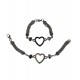 PULSERA ACERO CORAZON