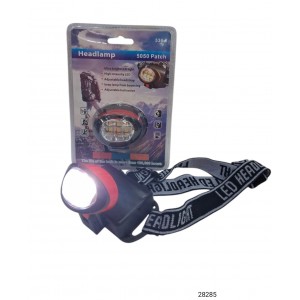 LINTERNA MINERA LED CON CORREA AJUSTABLE E/B