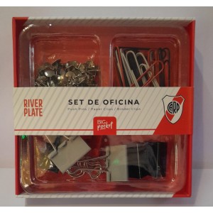 SET PARA ESCRITORIO RIVER EN CAJA