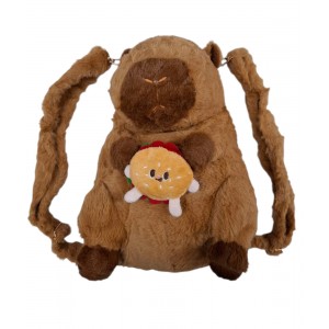 MOCHILA PELUCHE CAPIBARA 32 CM