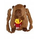 MOCHILA PELUCHE CAPIBARA 32 CM
