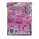 JUEGO DE CASITA + MUEBLES EN BLISTER 30X40CM
