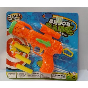 PISTOLA LANZA DARDS EN BLISTER
