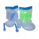  SET INFANTIL 5 PZAS -CON BOWLS Y VASO