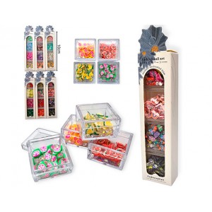 APLIQUE DECO U&Ntilde;AS  4 DIVISIONES  10X3CM