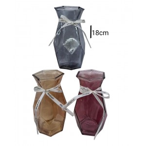 COMPOTERAS COPA FLOR X 6 TRANSPARENTE