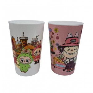 VASO INFANTIL PLASTICO 400CC LABUBU-451702-