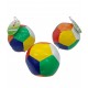  PELOTA SOFT N° 3 MULTICOLOR EN RED