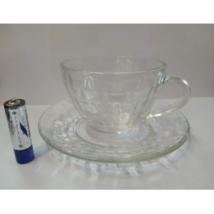JUEGO DE TE  12 PZAS (6 TAZAS- 6 PLATOS) 
