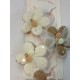 COLITA FLOR PELUCHE Y TUL X 5U