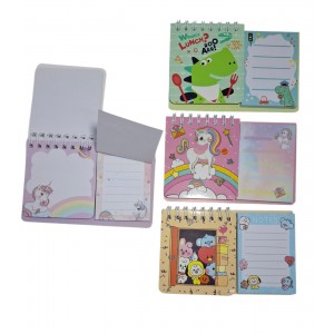 LIBRETA 8X8  +  ANOTADOR 8X5