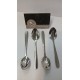  CUCHARITAS ACERO X 4 PARA CAFE 12 CM