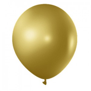 GLOBOS 12" PERLADOS DORADOS X 25U