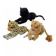  FELINOS ECHADOS PELUCHES 25 CM