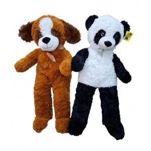 PERRO/OSO PELUCHE 75 CM  CON MO&Ntilde;O