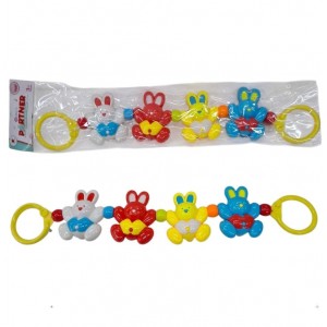 SONAJERO PASACUNAS CONEJITOS