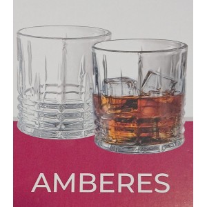 VASO WISKY X6 LABRADOS EN CAJA