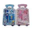 SET ESCOLAR CON BILLETERA Y RELOJ EN BLISTER