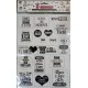 BLISTER 1PLANCHA CON 18 ETIQUETAS AUTOADHESIVAS